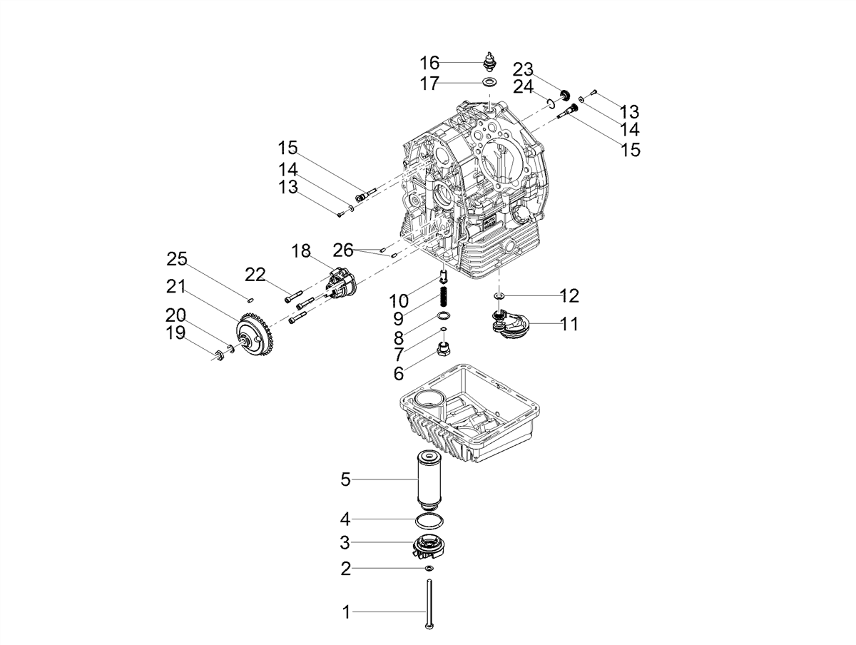 Nut M10x1,25