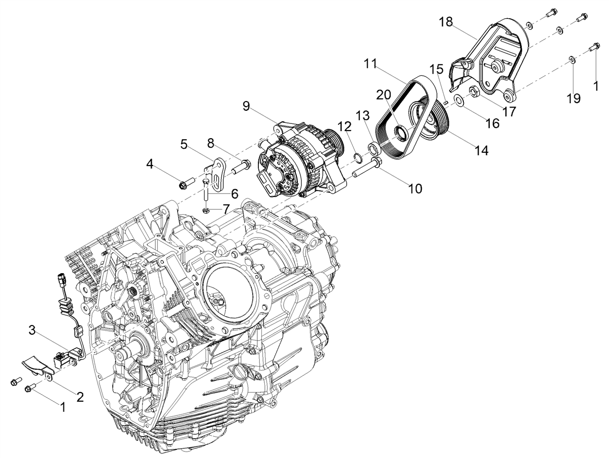 Alternator belt