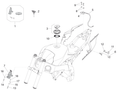 Ignition switch barrel with key