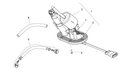 Delivery fuel pipe