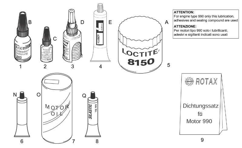 Loctite (blue) 243 10cc.