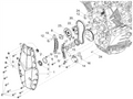 Chain tensioner bracket