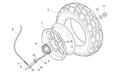 DAX flange nut M14x1,5