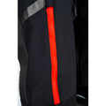 Black - Fiery Red