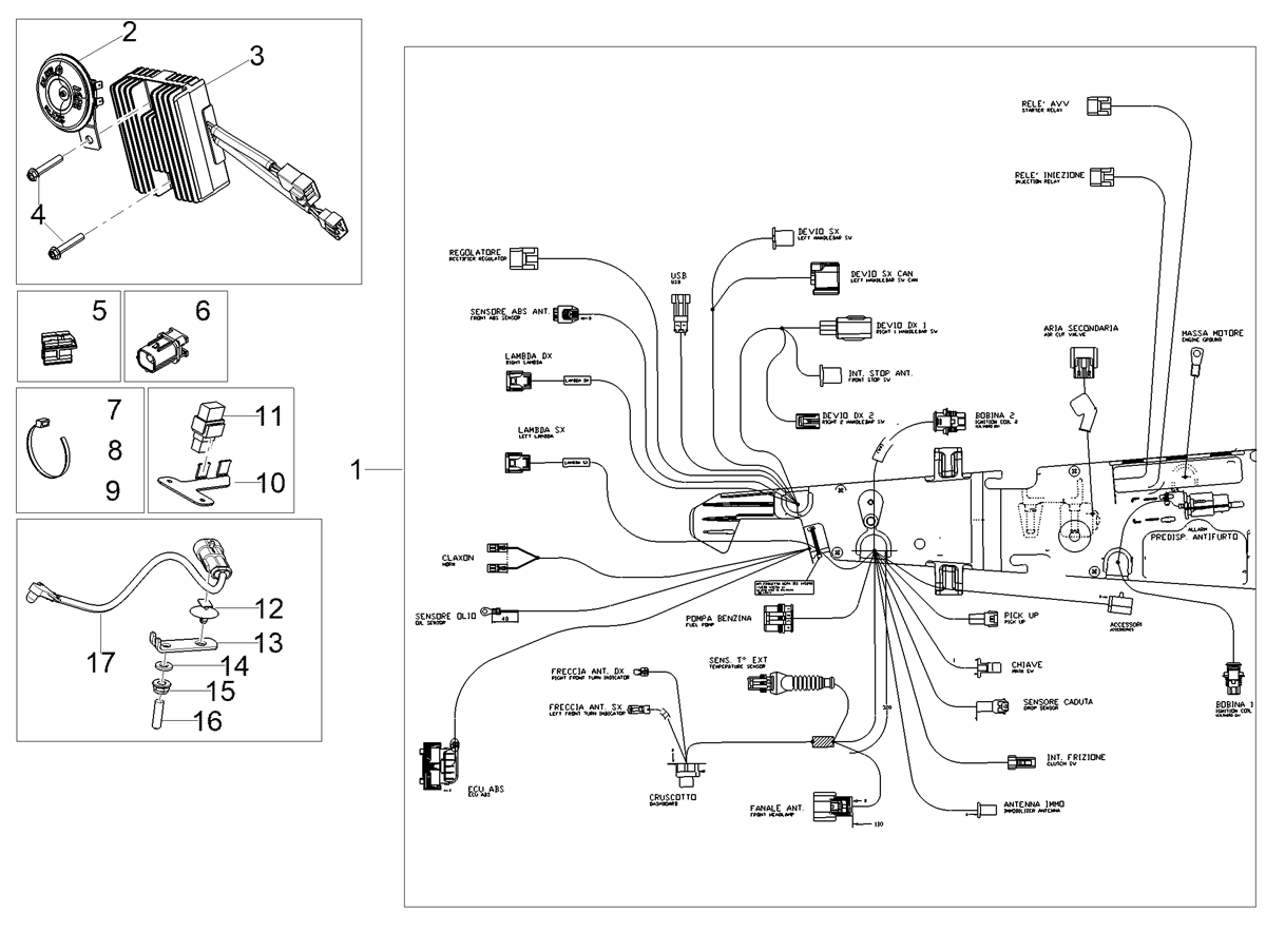 Main wiring harness
