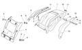 LH rear cover chromate