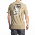 Coyote Brown Heather - White