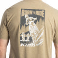 Coyote Brown Heather - White