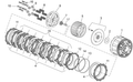 Driven clutch disc
