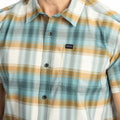 Mineral Blue - Golden Brown