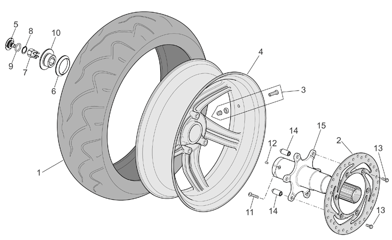 Wheel screw cover