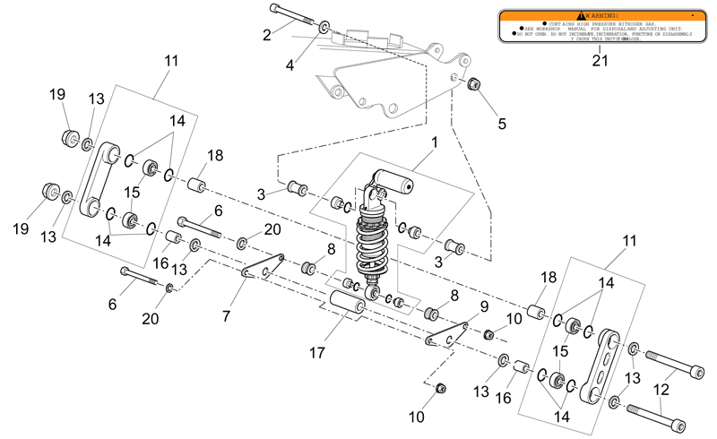 Spacer 10,2x25x50