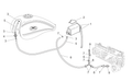 Canister support plate