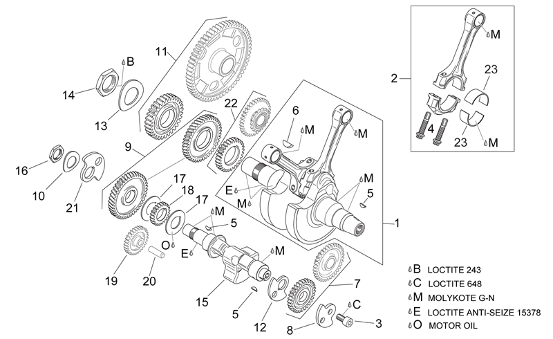 Lower balance shaft