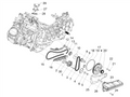 Chain tensioner bracket