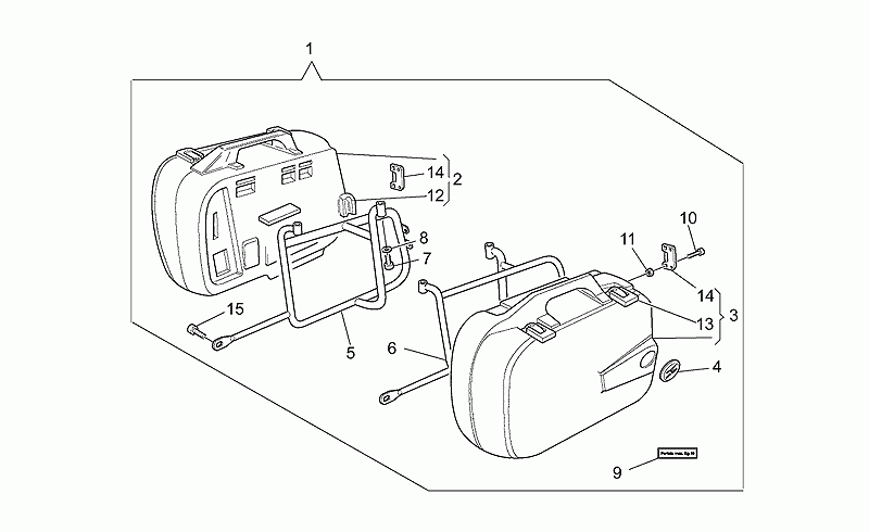 LH suitcase 30 L
