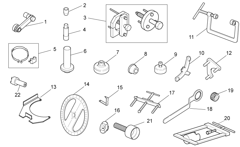 Belt tensioning tool