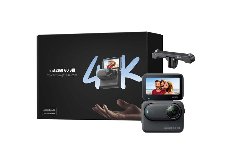 INSTA360 GO3S ACTION BUNDLE 128GB BLK