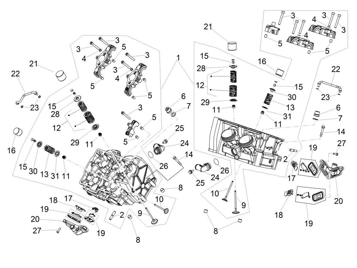 Intake spring kit