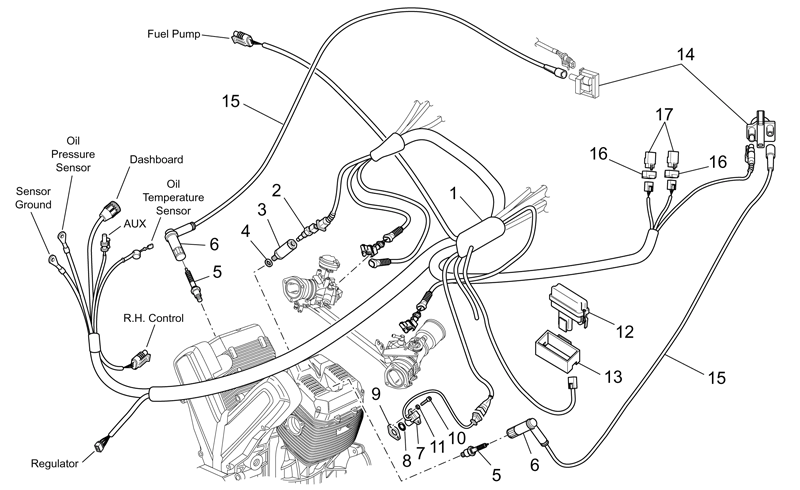Main wiring harness