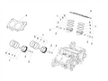 Complete piston cat.B