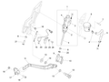 Rear Brake lever push