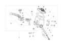 Front master cilinder D15,87