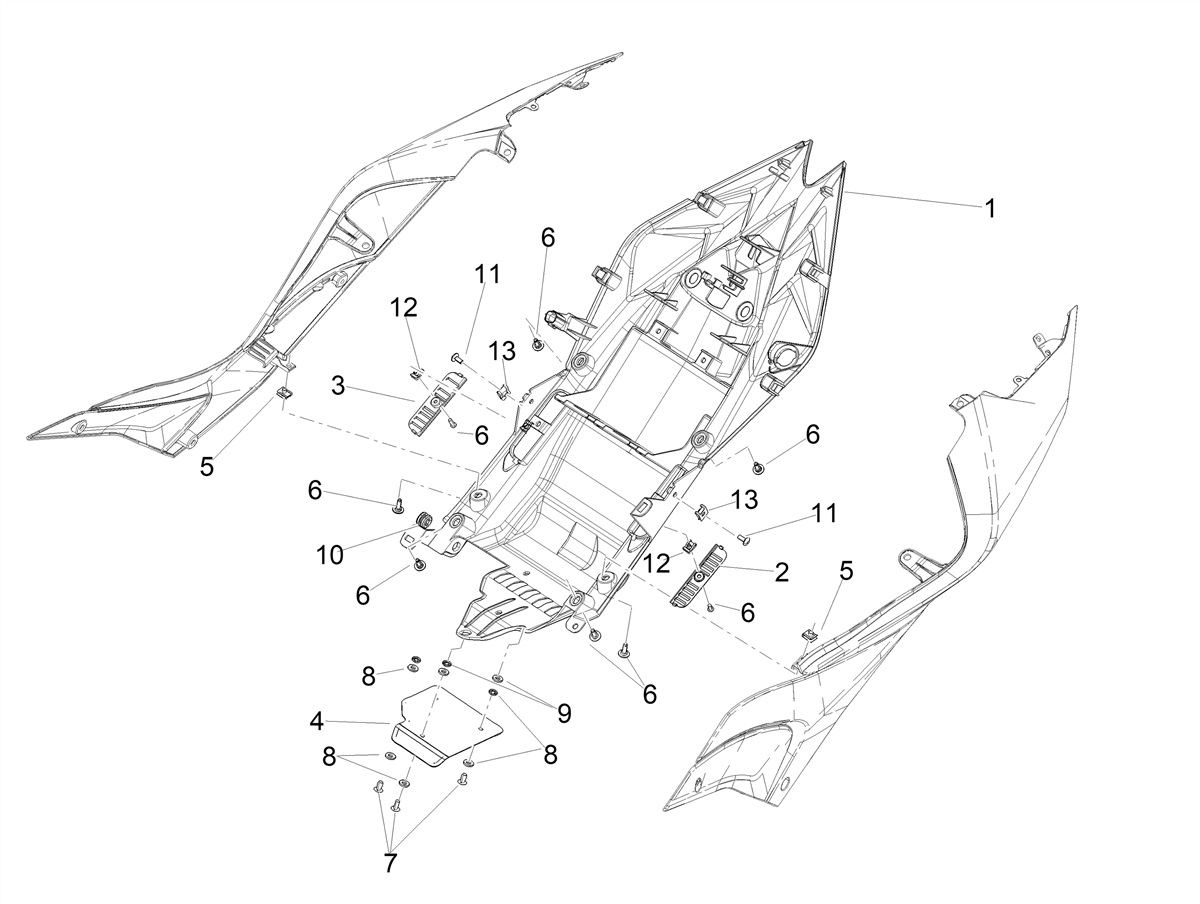 Saddle compartment