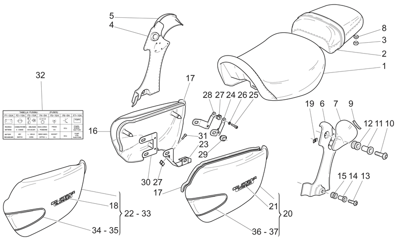 Shock abs.guard, RH grey