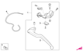Clutch lever cpl.