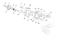 Exhaust valve pulley spacer