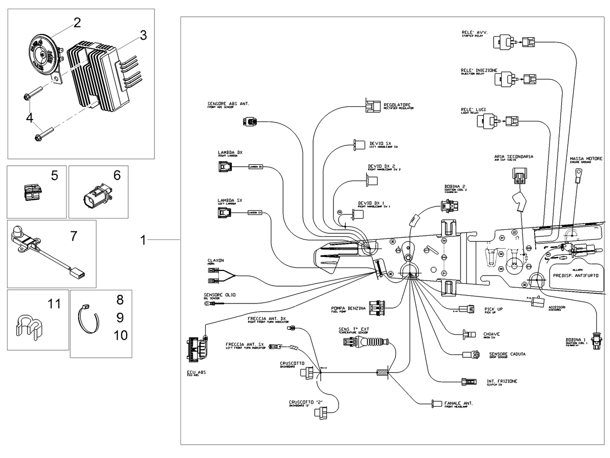 Main wiring harness