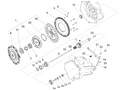 Clutch shaft cpl. Z=21