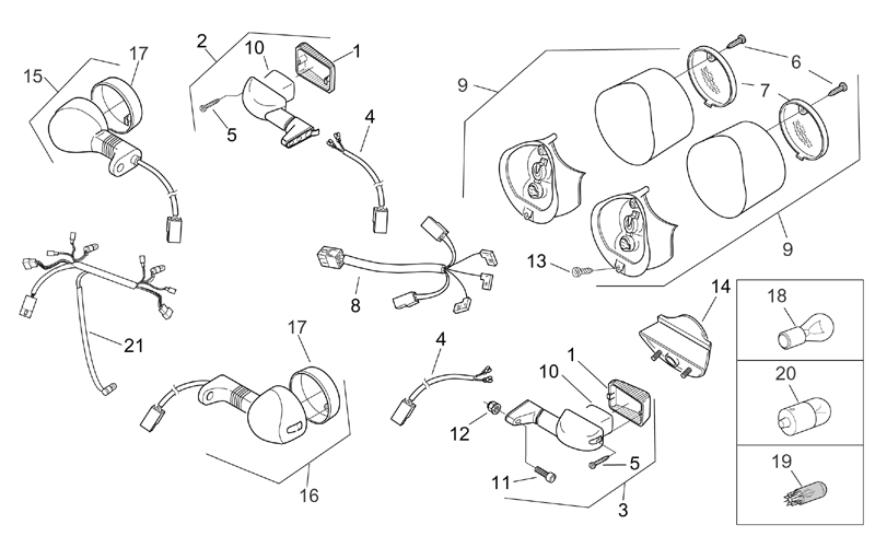 Rear LH turn indicator