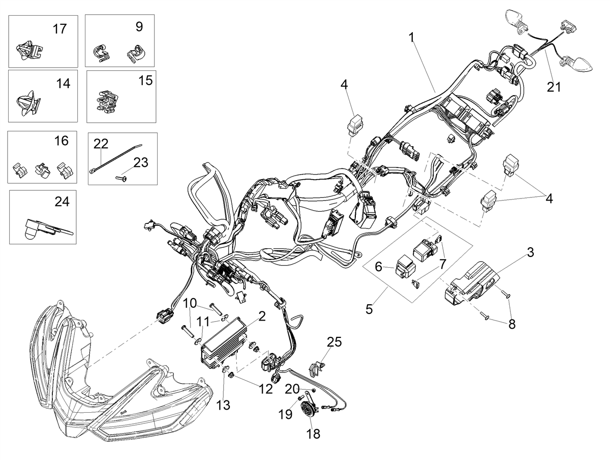 Main wiring harness