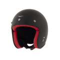 MOTO GUZZI "THE CLAN" 2.0 HELMET - MATT BLACK W/RED INSIDE - S SIZE - 606949M02CL