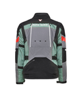 MOTO GUZZI JACKET - ADVENTURE TOURING - BLACK/SILVER/GREEN - S SIZE - 606995M01JG