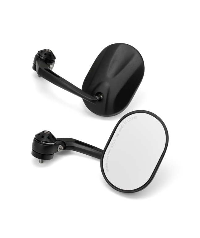 HANDLEBAR MIRROR (PAIR) - BLACK - 607555M
