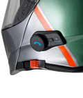 MOTO GUZZI MODULAR HELMET WITH BT - GREEN - XS SIZE - 607852M01TN