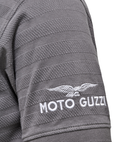 SHORT SLEEVES POLO SHIRT - MOTO GUZZI & AVIAZIONE NAVALE - DARK GREY - S SIZE - 607867M01PL