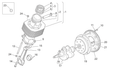 Cylinder with piston