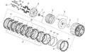 Driving clutch disc