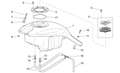 Fuel tank blank