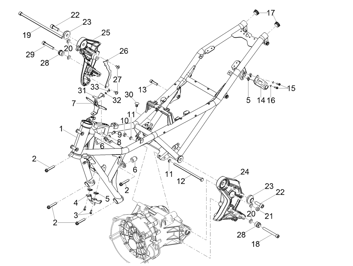 Complete coil support bracket