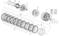 Kit clutch disc