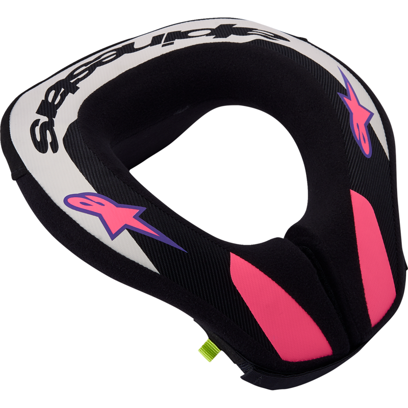 Alpinestars Youth Sequence Neck Roll - Black/Light Gray/Purple