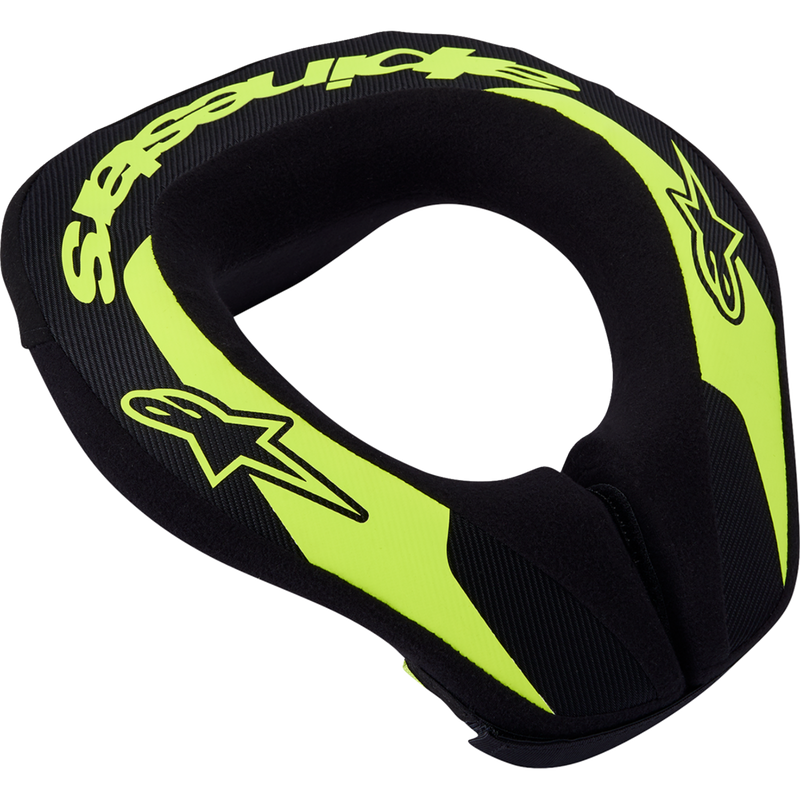 Alpinestars Youth Sequence Neck Roll - Yellow Fluo/Black