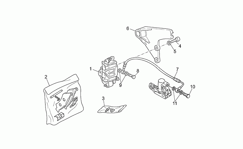 Brake hanger plate