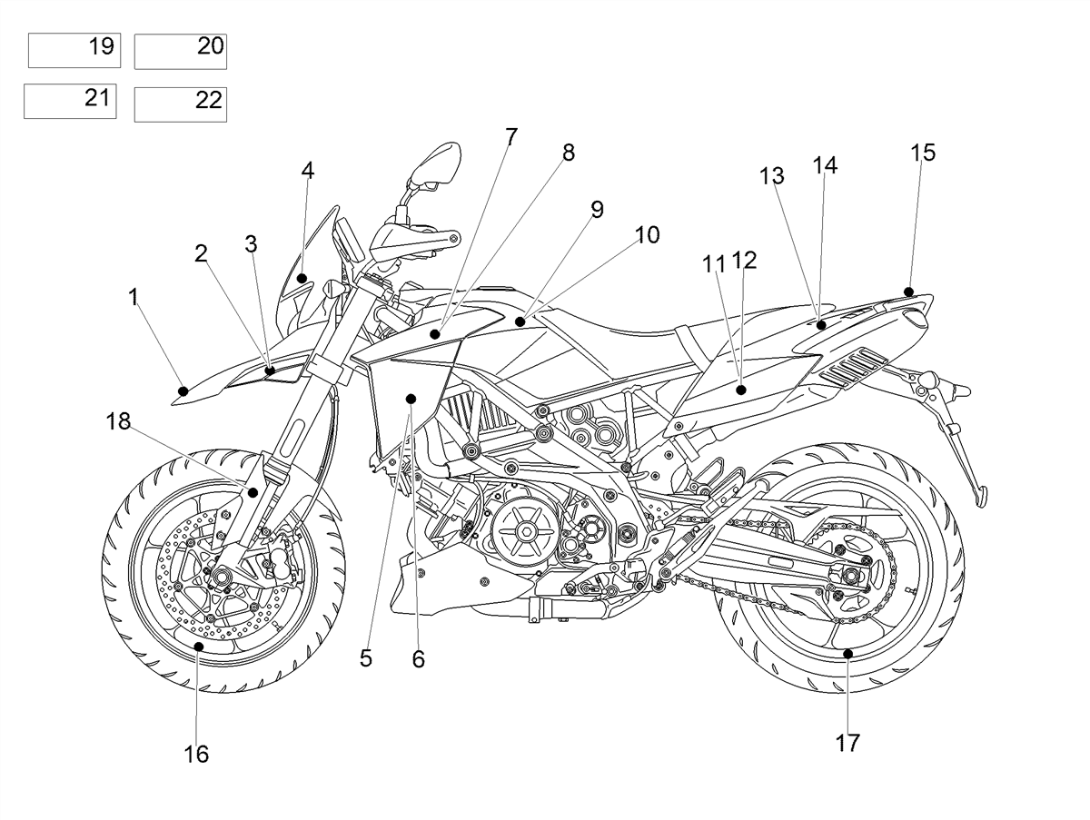 Headlight guard decal "DORSODURO"