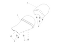 Rear saddle